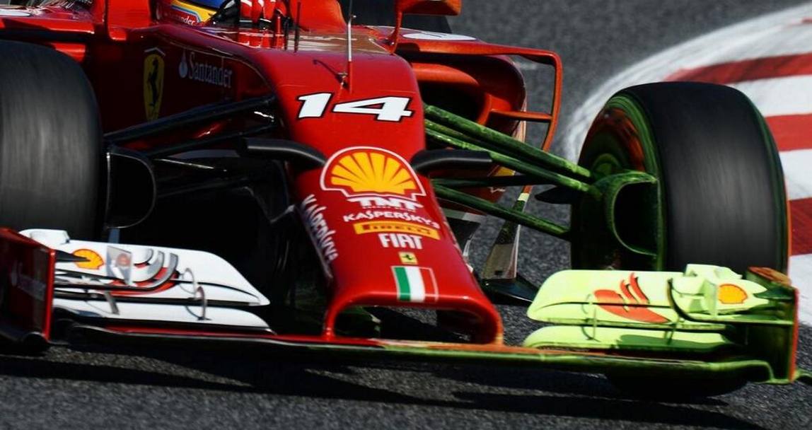 Vernice speciale sulla F14T di Alonso